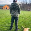 Lancaster Farm Sanctuary Zip-Up Hoodie - Green - Image 3